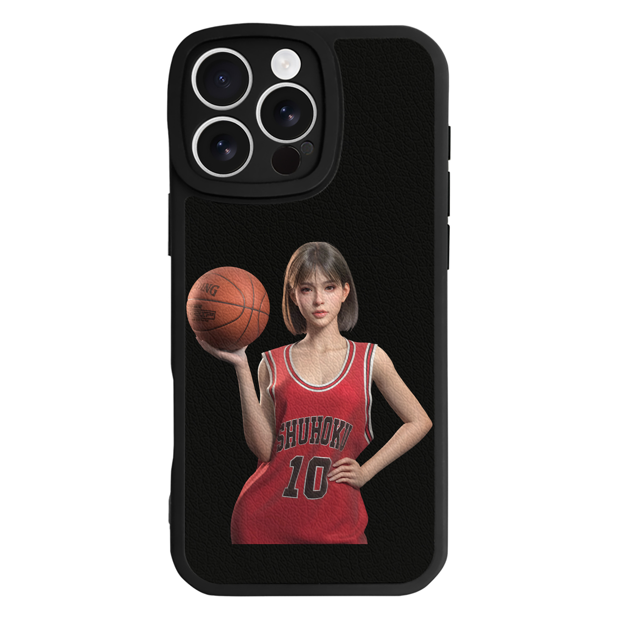 （画像用） SLAM DUNK／スラムダンク 【iPhone 16シリーズ対応】シリコンスマホケース（レザー調） 材質：シリコン